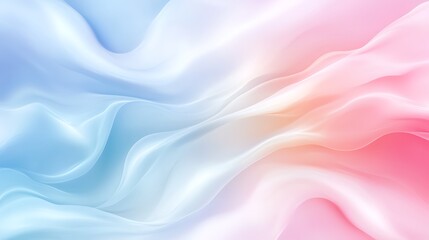Fototapeta premium This colorful pastel gradient abstract background showcases a blend of pastel hues in a smooth gradient effect, adding a touch of elegance and sophistication to any visual concept