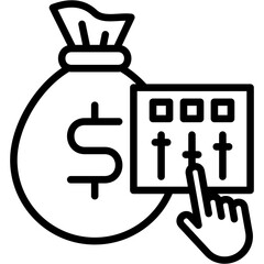 Finance Control Icon