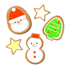 かわいいクリスマスのクッキー