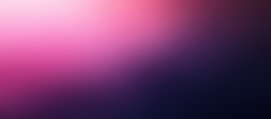 Fototapeta premium Soft gradient abstract noise grain background texture in purple and pink colors