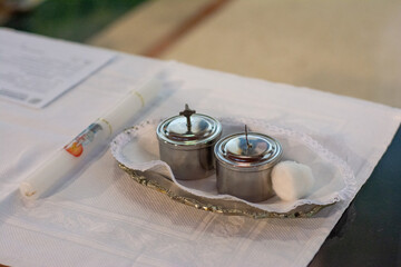 Utensilios bautismales