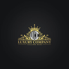 Elegant Gold Crest Logo for Premium Brands