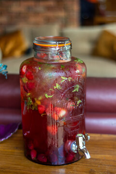 Ponche frutos rojos