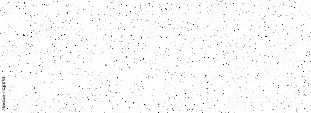 Poster seamless grainy speckles texture. distress grunge dots background. black gritty splash repeated patt