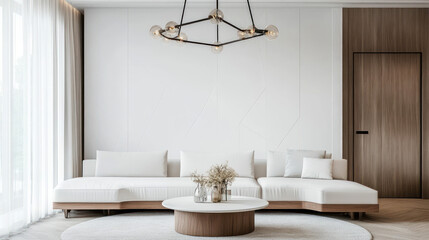 A photo of the interior design in my small minimal house