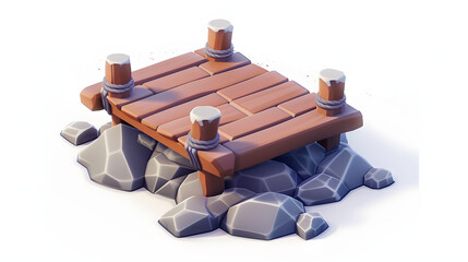 Dockside Dock Icon Dock 3D