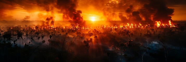 Spotlight human impact pollution deforestation spur calls sustainable action