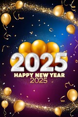 happy new year 2025 with best wishes