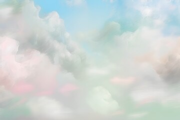 Soft cloudy is gradient pastel,Abstract sky background in sweet color