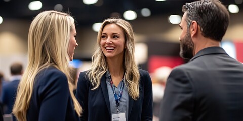 marketing executives at retail conference