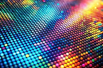 Obraz premium Abstract Halftone Background with Dots | Macro Photography for Generative AI Art