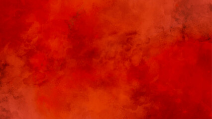 Red and orange watercolor background. Red watercolor texture. Old wall texture cement dark red background abstract dark color design. 