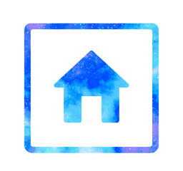 マーブルな星空｜ホームアイコン