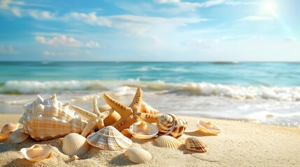 Sand and Sea Shells: Embracing the Essence of a Beach Theme