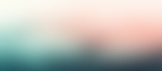 Teal and peach abstract gradient noise grain texture background