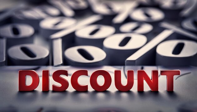Discount Sale Promotion for Savings and Offers