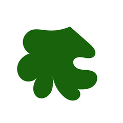 Red green abstract shapes vectors