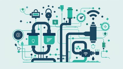 Smart Water Management: Utilize IoT technology to track water usage, identify leaks, and optimize irrigation systems, promoting conservation and reducing waste.
