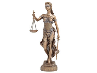 Lady justice: symbol of fairness and authority for legal, educational, and design uses