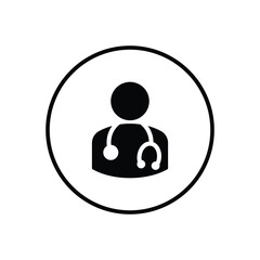 medical healthcare hospital doctor icon vector