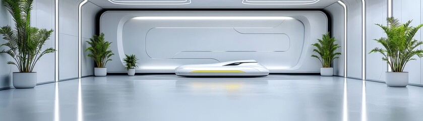 Architectural Simulation: A virtual simulation room where architects use AI interfaces to model different structures, testing how their designs will perform under various environmental conditions.