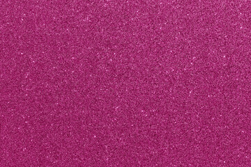 Pink purple magenta glitter stars galaxy space background. Glowing stars in the night. New Year, Christmas, Valentine and Celebration background concepts.	