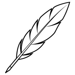 Obraz premium feather pen and ink
