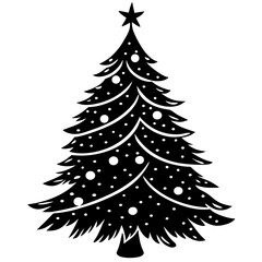 christmas tree vector