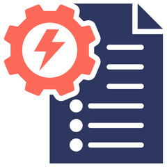 Obraz premium Energy Management Icon