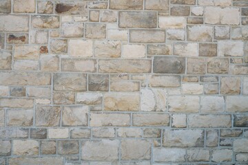 Old Clean Masonry Wall Background - Rustic Brick Texture