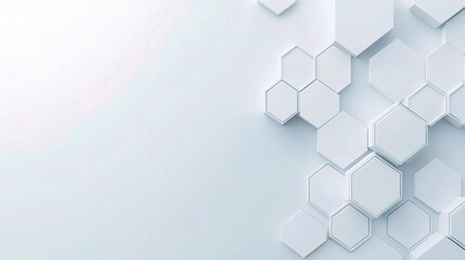 Abstract Hexagonal Background Design Elements