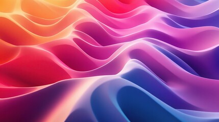 Obraz premium Colorful Abstract Wave Texture Background