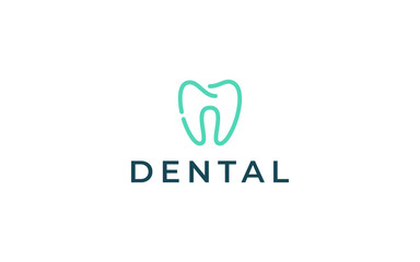dental logo design vector illustration