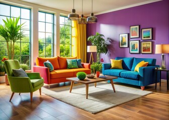 Fototapeta premium Elevate your living room with contemporary Meijer furniture, where comfort meets elegance. Discover exquisite styles perfect for modern homes and find your ideal pieces today!