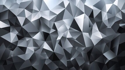 Obraz premium Abstract Geometric Background with Gray Tones and Shapes