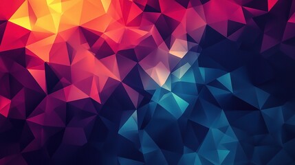 Obraz premium Colorful Abstract Geometric Background Design