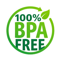 100% BPA Free Eco-Friendly Label