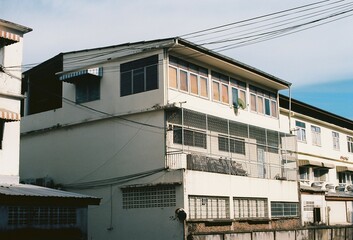 houses on the street