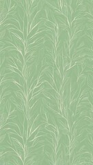 Light mint green with subtle leaf patterns background for invitation or card screensaver
