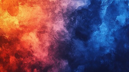 Fototapeta premium Vibrant Abstract Background with Blue and Orange Hues