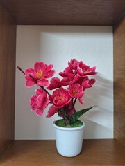 Background colorful Cherry blossom on a  bouquet design