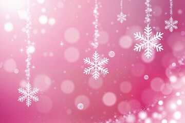 Abstract christmas background with snowflakes