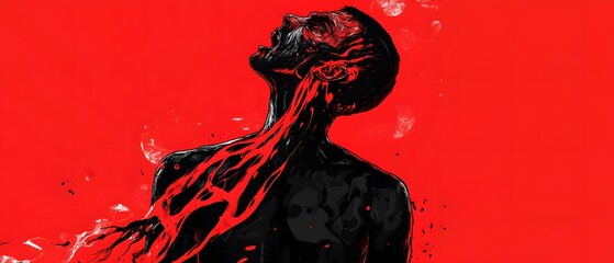 Dynamic 3D Illustration of Abstract Figure