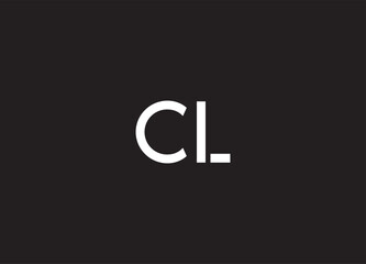 CL letter logo and initial logo design