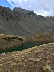 Autumn forest in the mountain 