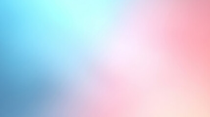 Soft pastel blur background with smooth gradients in pink and blue