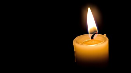 Struggling Candle in the Wind Capturing Fragile Light