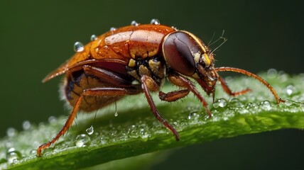 Fototapeta premium Macro Photography explores the intricate details of the natural world through extreme close-ups.