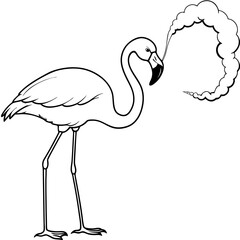 andean-flamingo-eating-gases