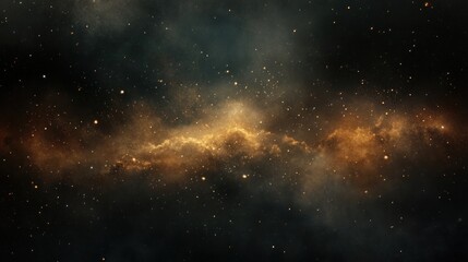 Fototapeta premium A stunning cosmic scene featuring a nebula with stars and a dark background.